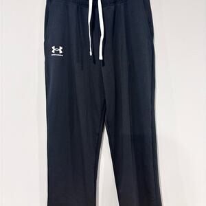 Under Armour Black Flare Crop Pants Small Loose Fit